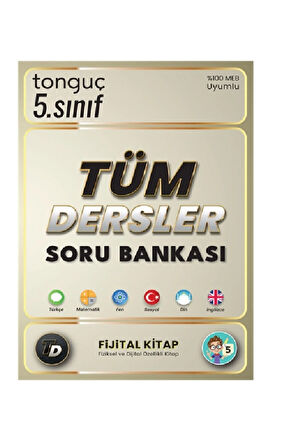 Tonguç 5. Sınıf Tüm Dersler Soru Bankası Fijital Kitap