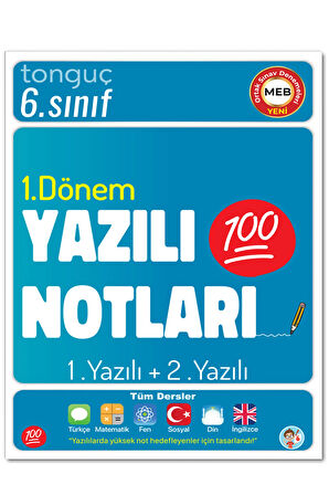 6. Sınıf Yazılı Notları 1. Dönem 1 Ve 2. Yazılı