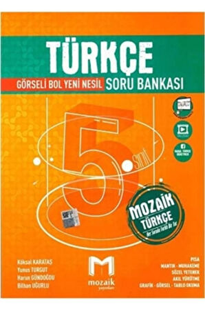 5.Sınıf Mozaik Soru Bankası Türkçe
