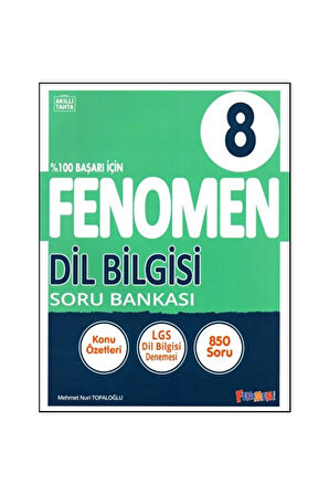 8. SINIF LGS DİL BİLGİSİ SORU BANKASI FENOMEN (Bolnot'a Özel Güncel Içeriğe Sahiptir)
