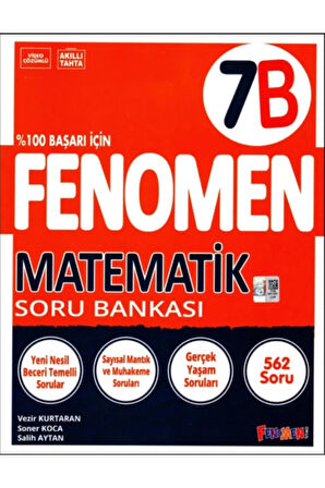 Fenomen 7. Sınıf Matematik Soru Bankası (B)