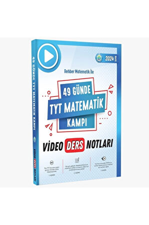 Rehber Matematik 49 Günde Tyt Matematik Kampı Video Ders Notları
