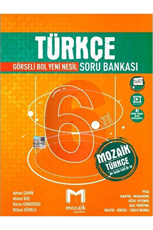 6. Sınıf Türkçe Soru Bankası Yayınları 2024-2025