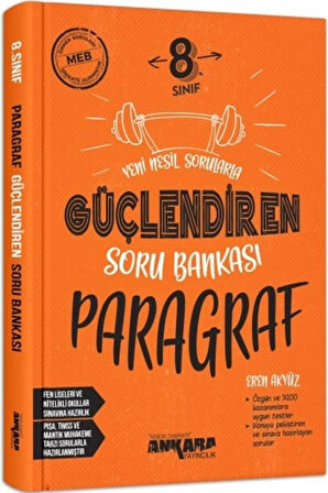 Ankara 8. Sınıf Lgs Güçlendiren Paragraf Soru Bankası (2024-2025)
