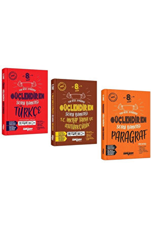 Ankara 2025 8. Sınıf Türkçe Paragraf Inkılap Güçlendiren Soru Seti 3 Kitap