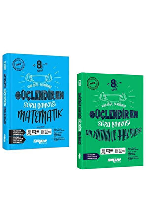 Ankara 2025 8. Sınıf Matematik Din Kültürü Güçlendiren Soru Seti 2 Kitap