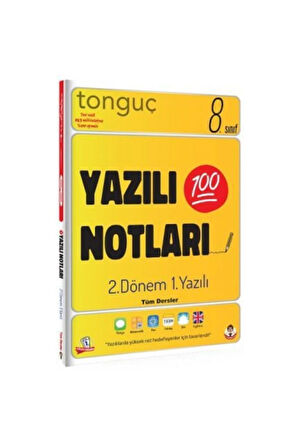 Tonguç 8.sınıf Yazılı Notları 2. Dönem 1. Yazılı