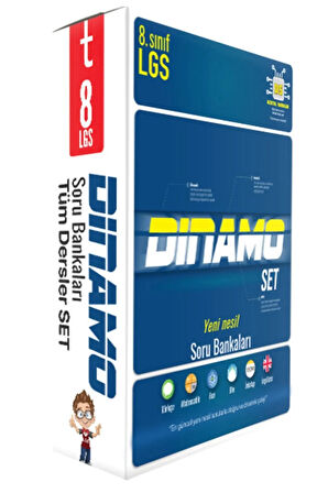 Tonguç 8.sınıf Lgs Dinamo Tüm Dersler Soru Bankası Set