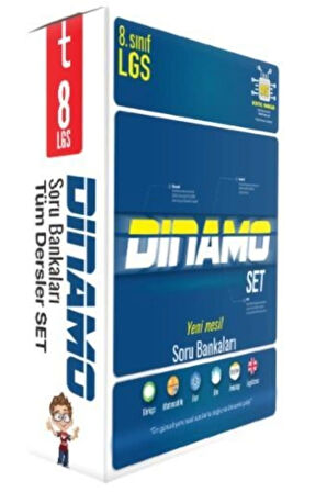 8 Sınıf Tüm Dersler Dinamo Soru Bankası Set