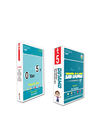 Tonguç 5. Sınıf Konu Anlatımlı Dinamo Soru Bankası Set 7 Kitap 2022