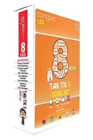 Tonguç 8. Sınıf Taktikli Sözel Set