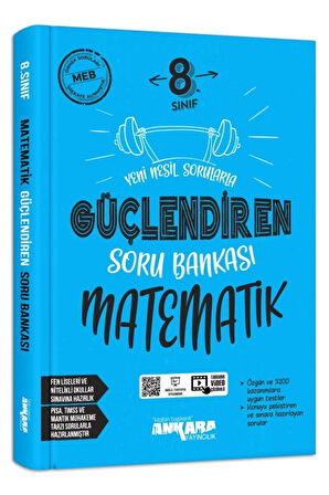 8. Sınıf Güçlendiren Matematik Soru Bankası Ankara Yayınları