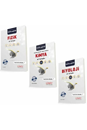 Limit Tyt-ayt Fen Bilimleri El Kitapları Fizik+kimya+biyoloji Set