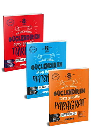 Ankara 8. Sınıf Lgs Türkçe Matematik Paragraf Soru Bankası Seti 3 Kitap Yeni 2021