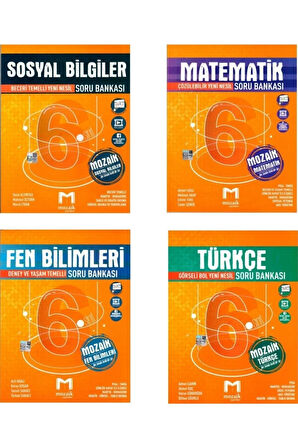 Mozaik 6.sınıf Soru Bankası Seti