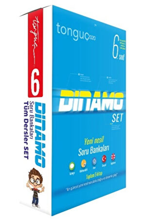 6. Sınıf Dinamo Tüm Dersler Soru Bankası Set 5 Kitap