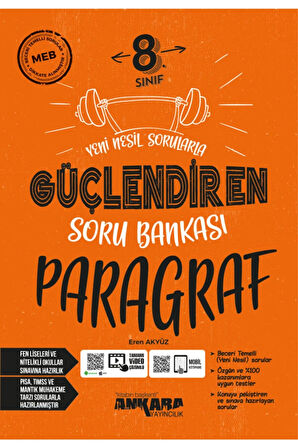 Ankara 8.sınıf Güçlendiren Paragraf Soru Bankası (2021)