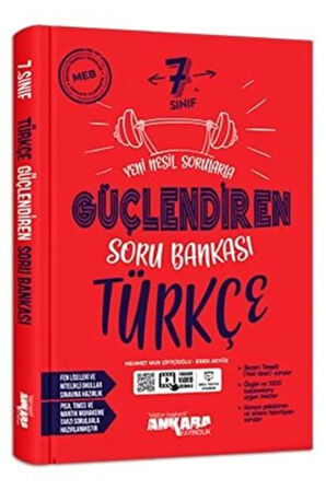 Ankara Yayıncılık 7. Sınıf Güçlendiren Türkçe Soru Bankası