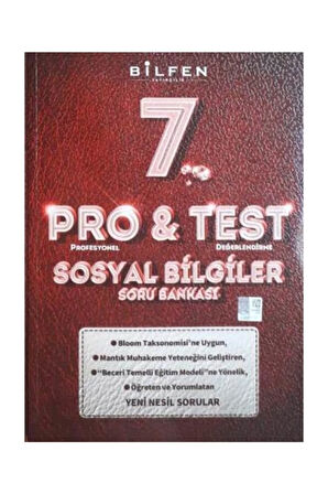 7.Sınıf Sosyal Bilgiler Pro-Test Soru Bankası