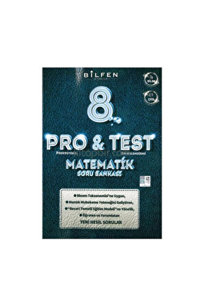 8. Sınıf Lgs Pro & Test Matematik Soru Bankası Yeni + sürpriz hediye