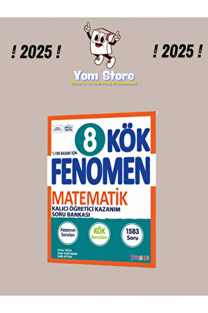 8. Sınıf Kök Matematik Soru Bankası 2025