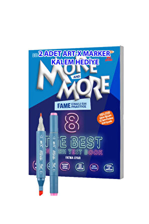 8 MORE&MORE FAME THE BEST ENGLISH TEST BOOK