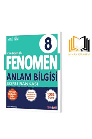 gama yayınları fenomen  8.sınıf fenomen  Anlam Bilgisi Soru Bankası 2024-2025