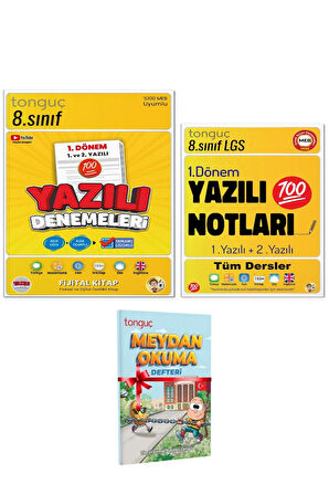 8. Sınıf Yazılı Denemeleri 1. Dönem 1 ve 2. Yazılı -8. Sınıf Yaz. Not 1. Dön.1-2 Yaz. Ve Meydan Hed.