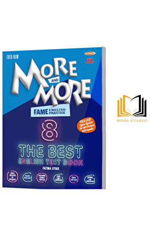 Paraf Yayınları 8.sınıf Kurmay Yayınları More And more 8 Fame The Best English Test Book 2025
