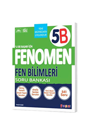 5.sınıf Fen Bilimleri B Soru Bankası