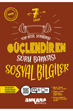 2025 YENİ 7. Sınıf Sosyal Bilgiler Güçlendiren Soru Bankası