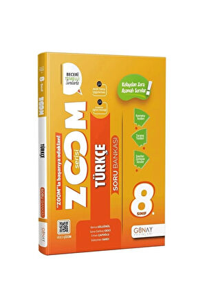 GÜNAY 8. SINIF ZOOM SERİSİ TÜRKÇE SORU BANKASI