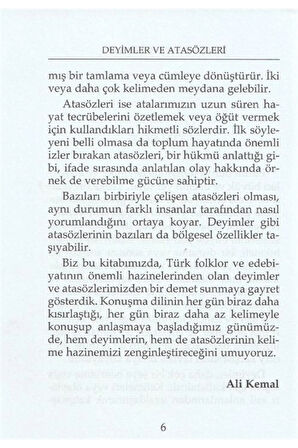 Deyimler ve Atasözleri Sözlüğü (TDK Uyumlu) / Kolektif / Mercan Okul Yayınları / 9786259824659