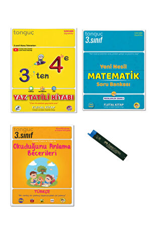 3'TEN 4'E HAZIRLIK KİTABI, 3. SINIF YENİ NESİL MATEMATİK VE 3. SINIF OKUDUĞUNU ANLAMA BECERİLERİ