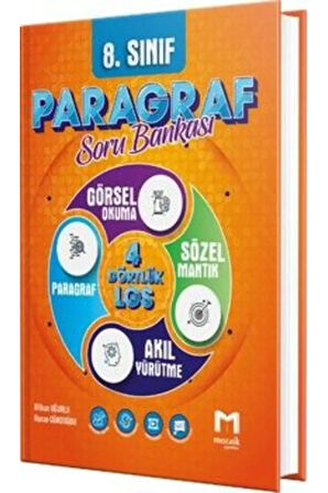 Mozaik Yayınları 8. Sınıf LGS Paragraf Mozaik Soru Bankası