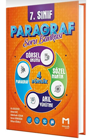 Mozaik 7. Sınıf Paragraf Soru Bankası Ayraç Hediye
