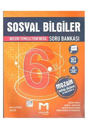 Mozaik 6. Sınıf Sosyal Bilgiler Soru Bankası