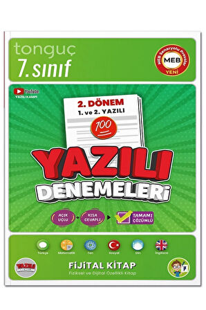 7. Sınıf Yazılı Denemeleri 2. Dönem 1 ve 2. Yazılı