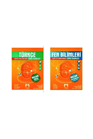 Mozaik 6. Sınıf Türkçe Fen 2li set