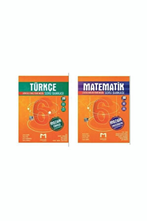 Mozaik 6. Sınıf Mat Türkçe 2li set