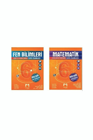 Mozaik 6. Sınıf Mat Fen 2li set