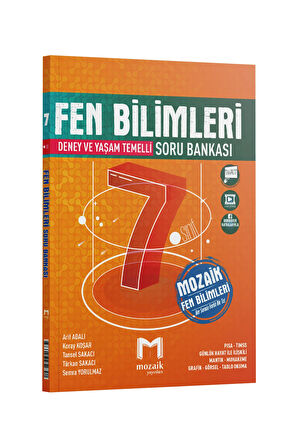 Mozaik 7. Sınıf Matematik Fen Bilimleri Soru Seti 2024 (Mozaik Paragraf )