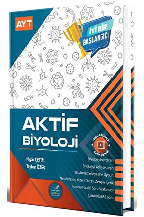 2024 Aktif Öğrenme AYT Aktif Biyoloji 0 dan Başlayanlara Süper Fiyat Ayraç Hediyeli