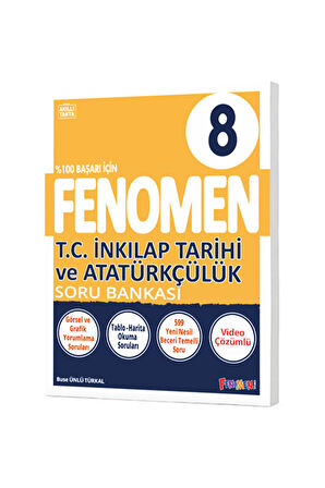 8. Sınıf T.C. İnkılap Tarihi ve Atatürkçülük Fenomen Soru Bankası