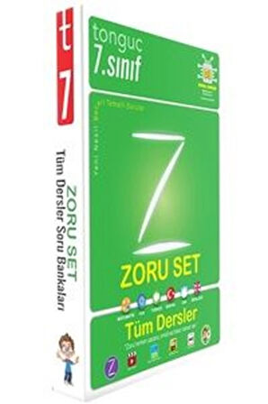 7.Sınıf Tüm Dersler Zoru Bankası Set