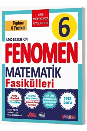 Fenomen 6. Sınıf Matematik Fasikül Seti Fenomen Yayınları