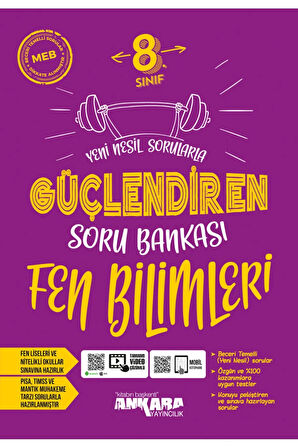 8. Sınıf Fen Bilimleri Güçlendiren Soru Bankası 2023-24 Dönemi