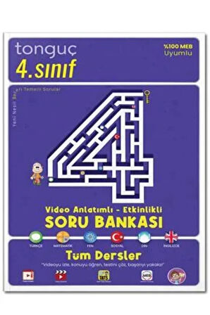 4. Sınıf Tüm Dersler Video Anlatımlı - Etkinlikli Soru Bankası