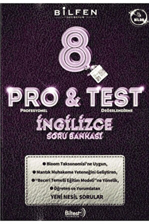Bilfen 8.sınıf Lgs Protest Ingilizce Yeni Nesil Soru Bankası