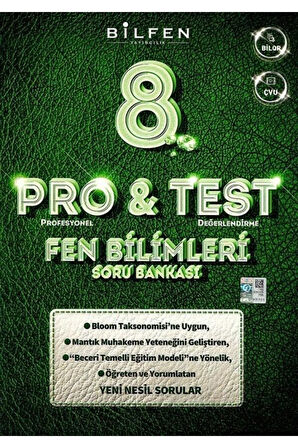 Bilfen Bilimleri 8. Sınıf Fen Bilimleri Protest Soru Bankası Bilfen Bilimleri Yayıncılık